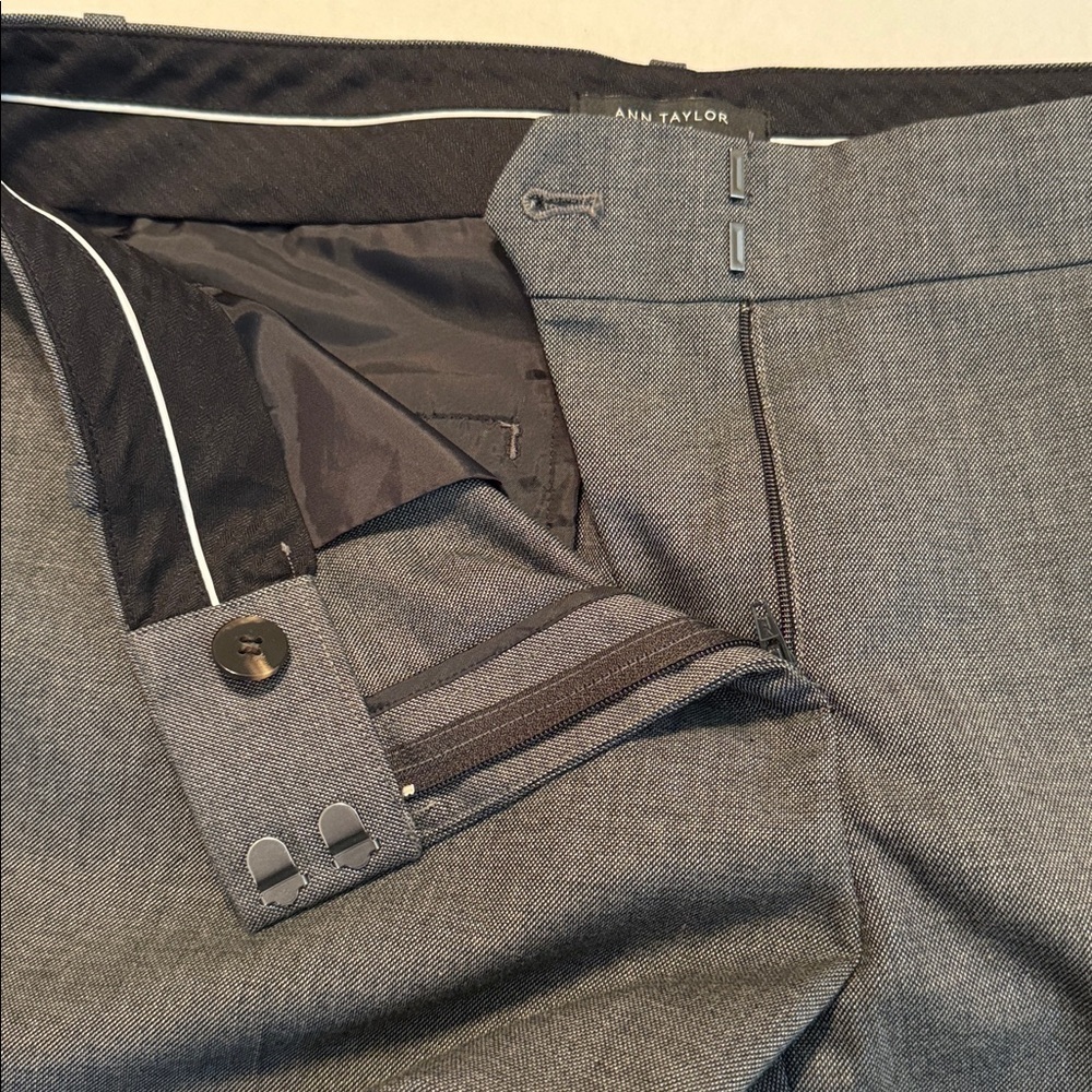 Ann Taylor Ann Fit Women’s Gray Trouser Size 8 - Picture 7 of 12